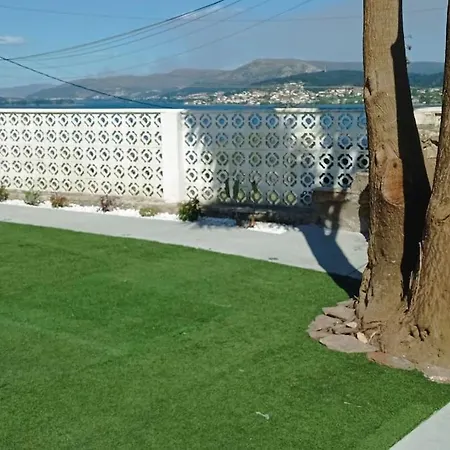 펜션 Casa Con Vistas En El Camino De Santiago Con Xacobeo Ferry A 400 M Y Playa A 750 M