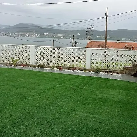 Casa Con Vistas En El Camino De Santiago Con Xacobeo Ferry A 400 M Y Playa A 750 M 펜션
